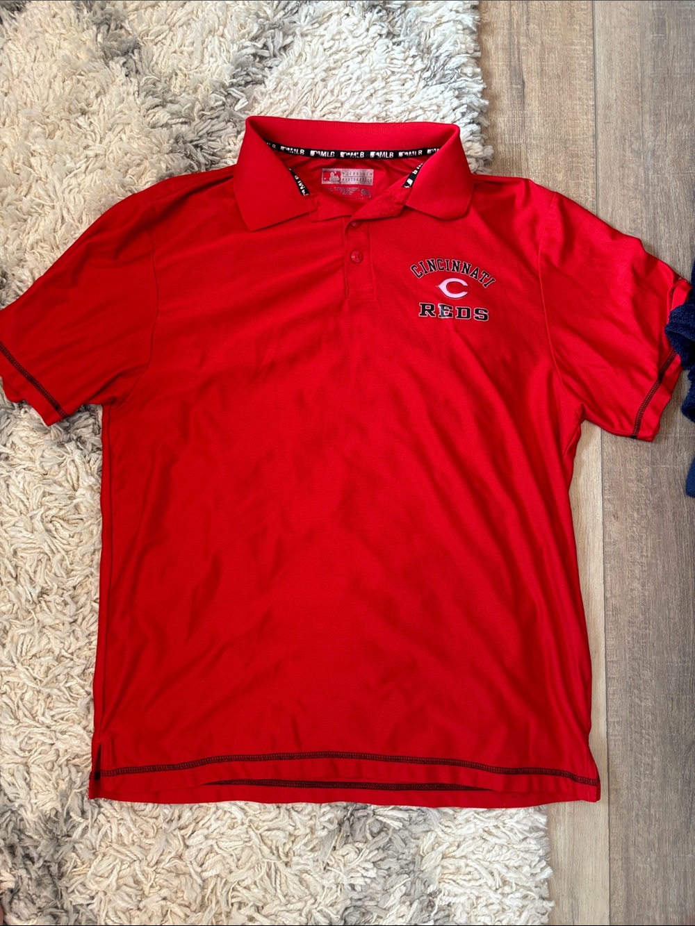 Cincinnati Reds Men's Red Polo Shirt